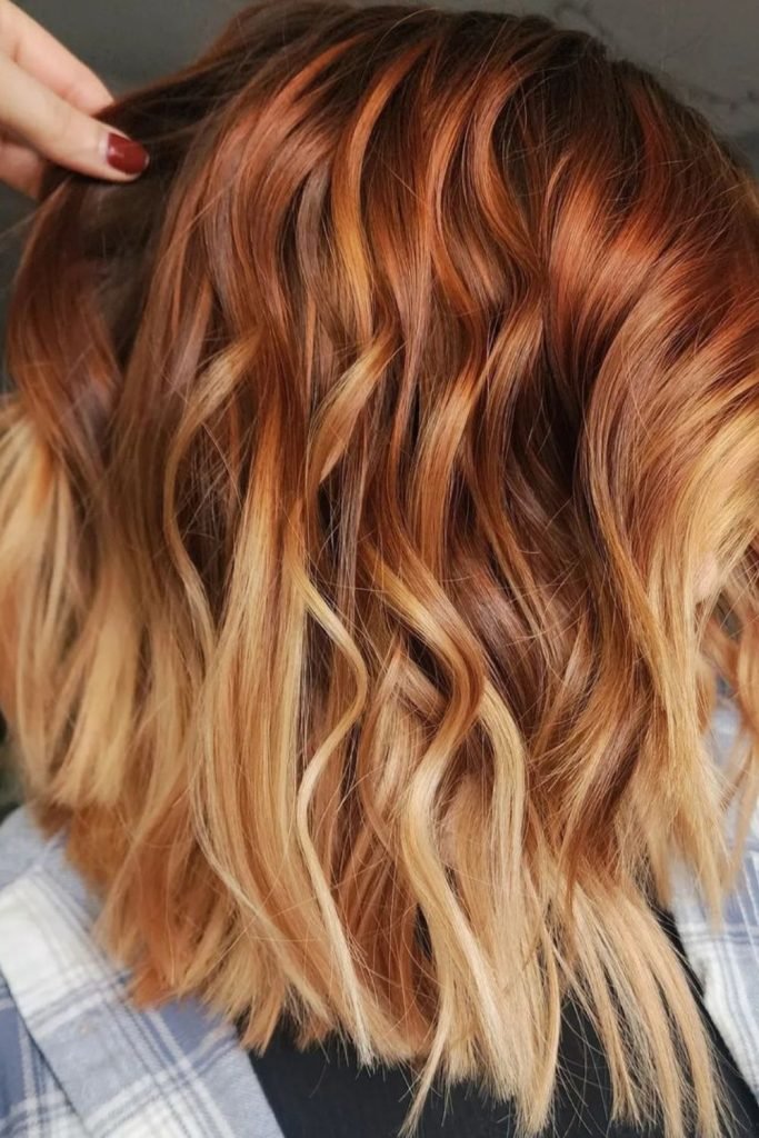 Copper Sunrise Hair Color