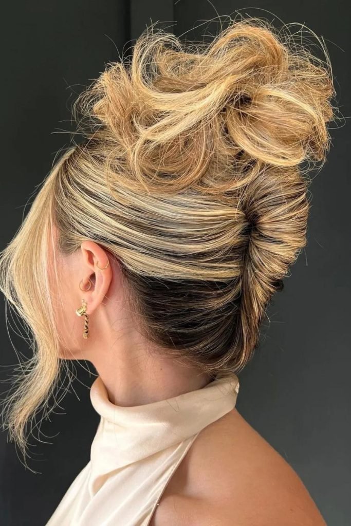 27. Intricate Wavy French Twist