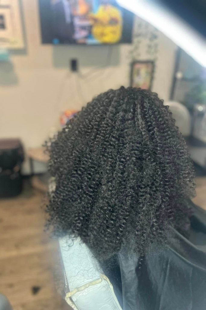 Layered Crochet Bob