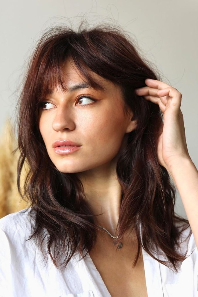 Soft Textured Shag Haircut