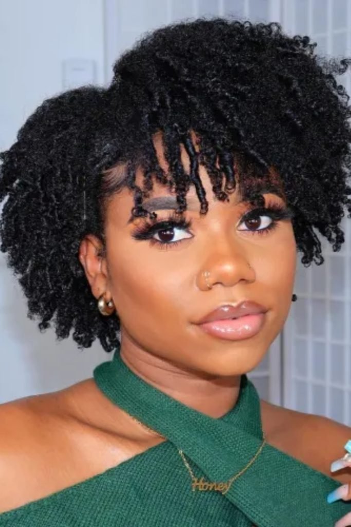 27. Twist-Out Birthday Hairstyle