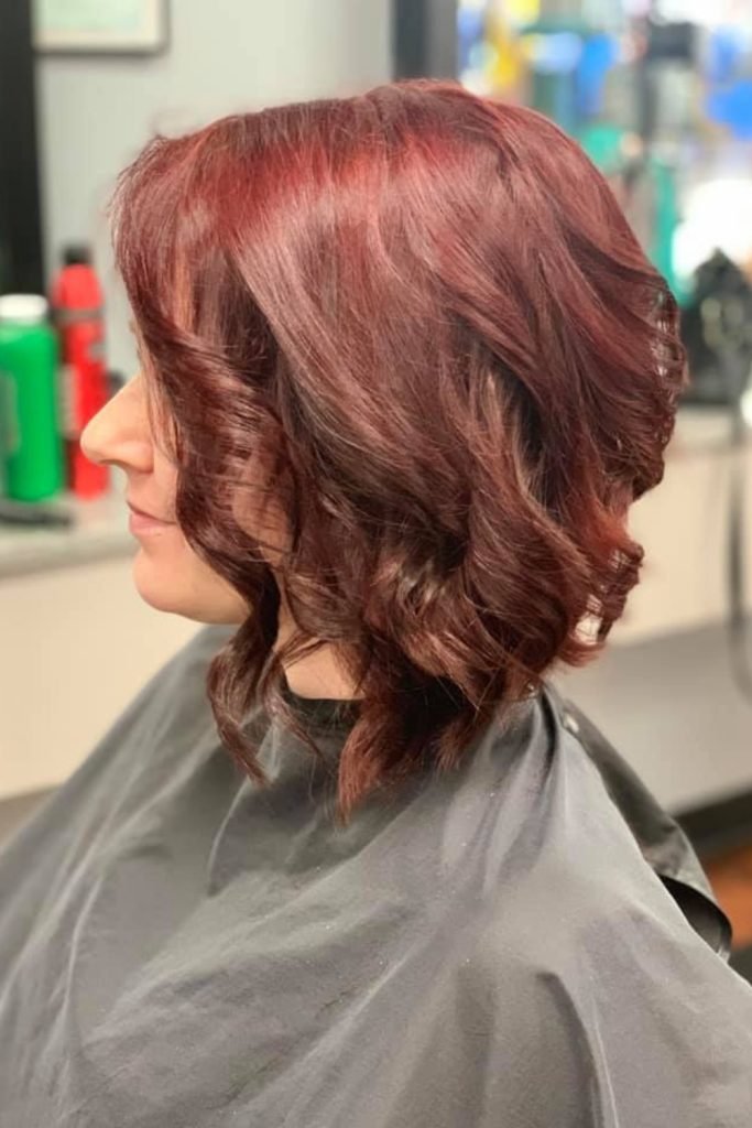 Asymmetrical Bob with Waves