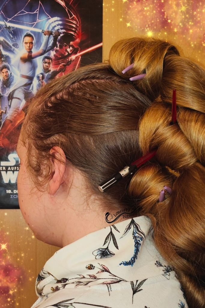 Galactic Warrior Braid Hairstyle