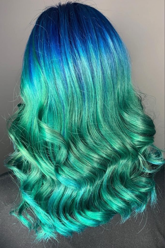 Ocean Colors for Black Hair