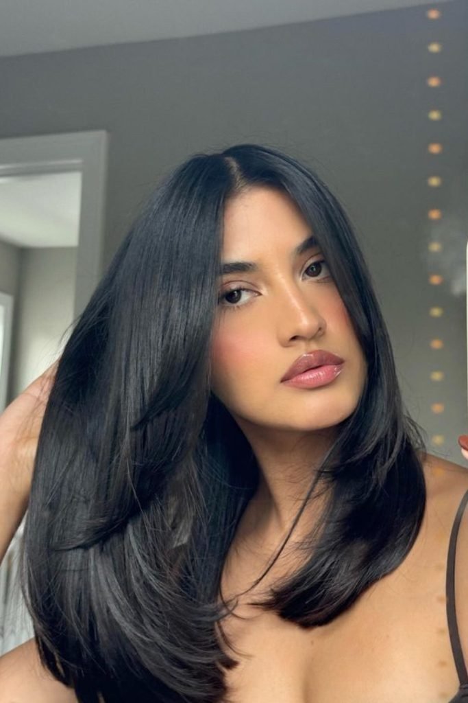 Sleek Shag Revival Hairstyle