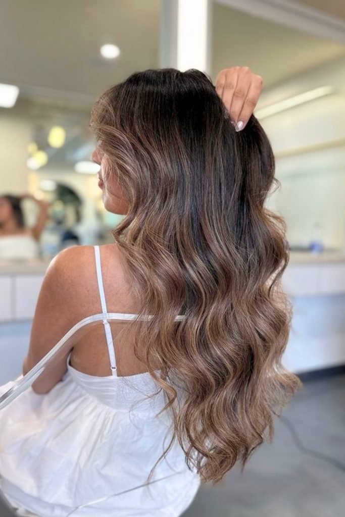 Soft Ash Brown Sugar Waves
