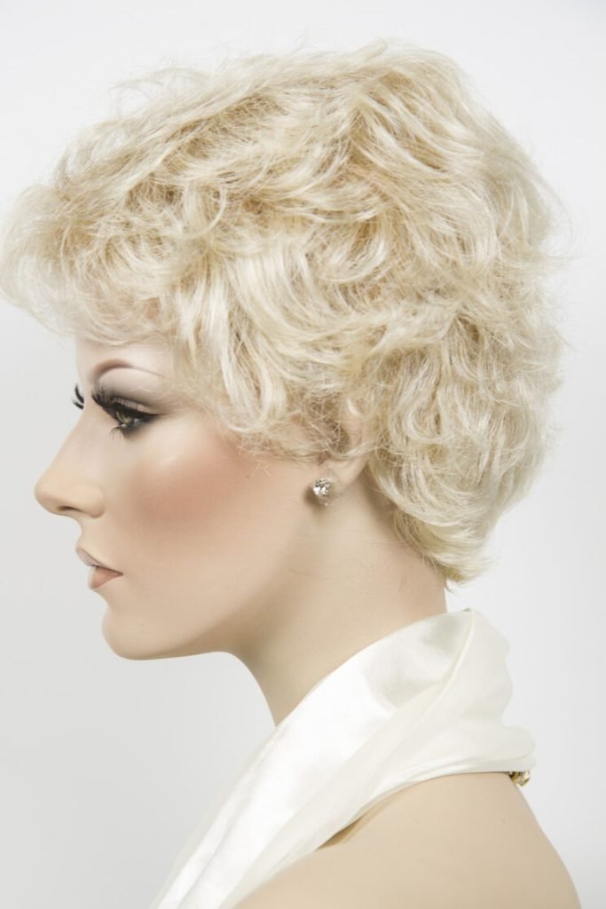 Vanilla Blonde Pixie Haircut