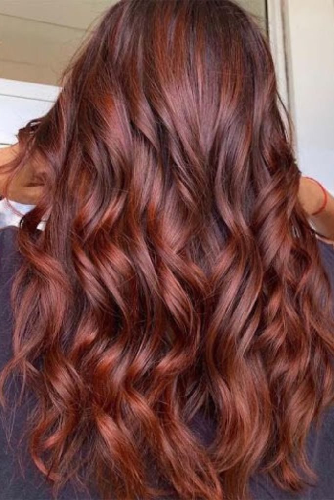 Auburn Whirlwind Hair Color