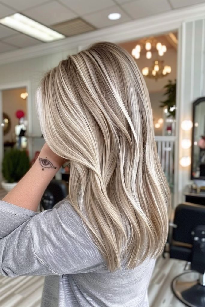 Crystal Champagne Hair Color