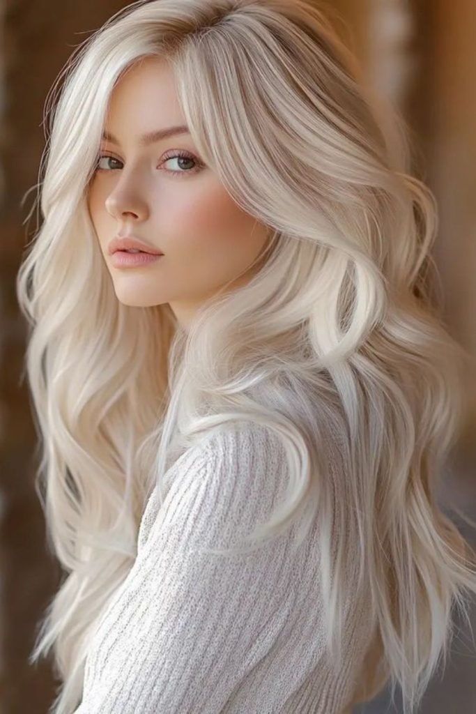 Icy Platinum Dream Hair Color