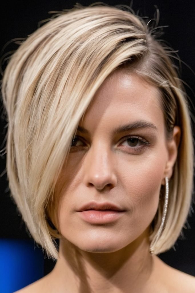 Asymmetrical Bob Hairstyle
