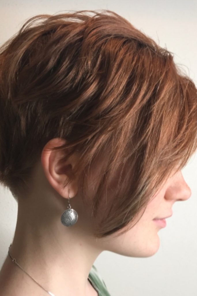 3. Asymmetrical Pixie Hairstyle