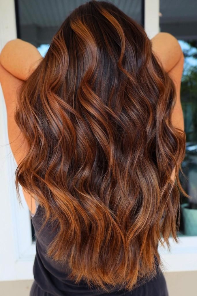 Caramel Sunkiss Hair Trend