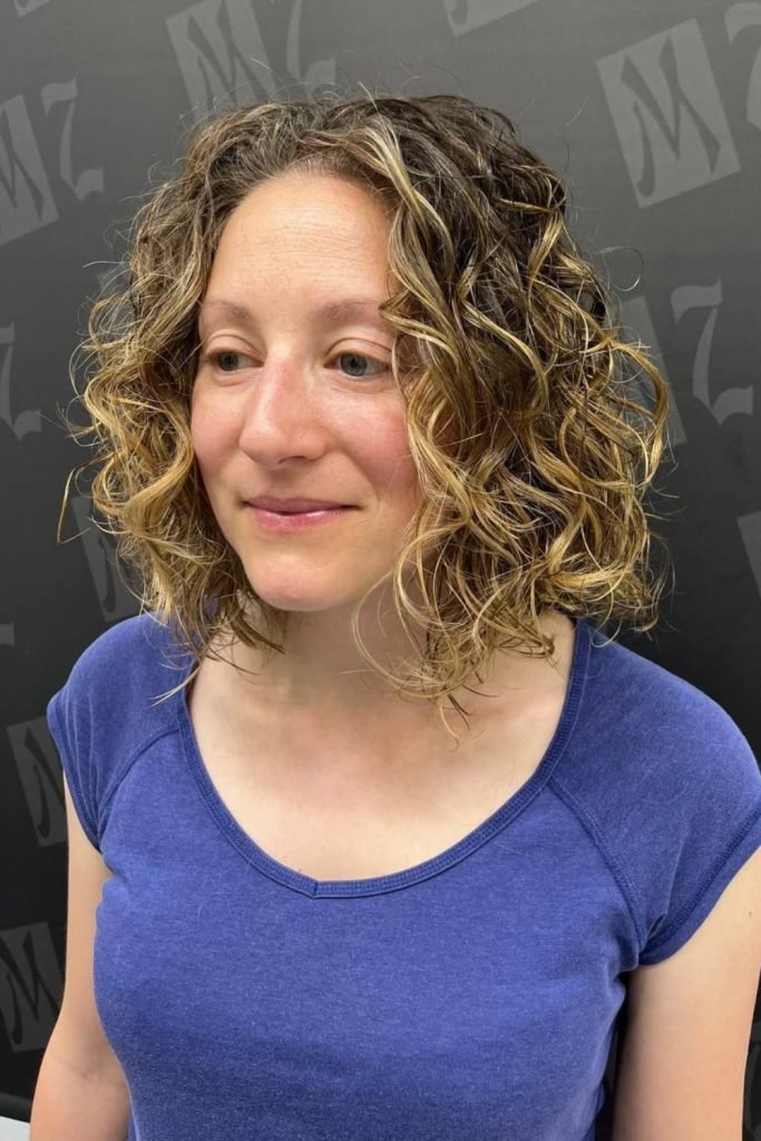 Curly Bob Hairstyle