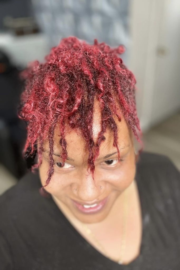 Dreadlocks Updo Style