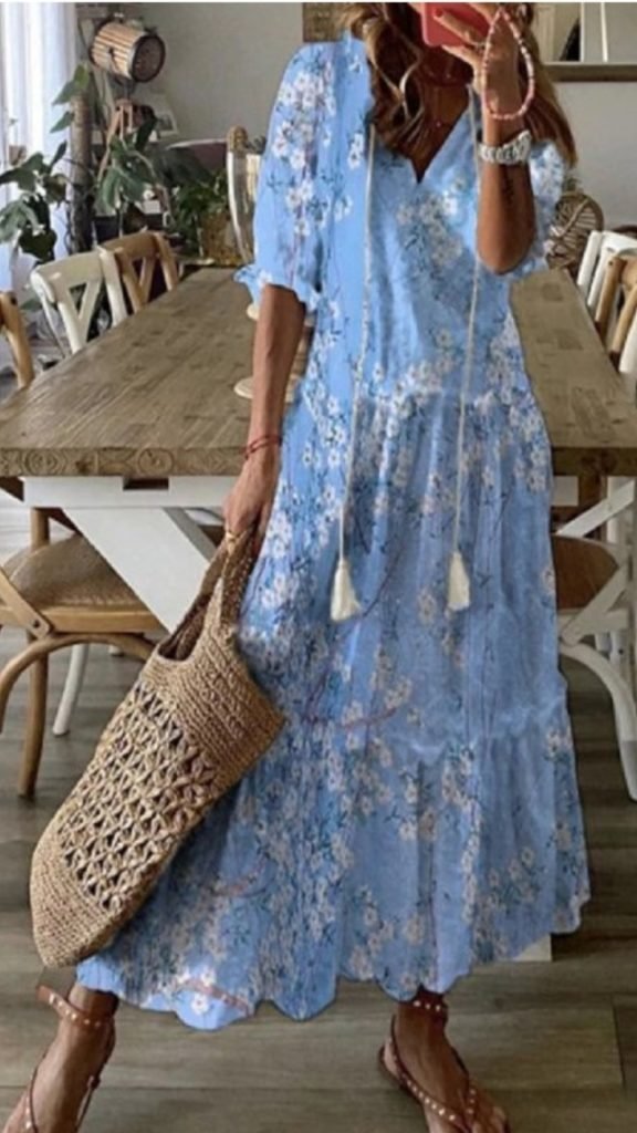 Flowy Maxi Dress