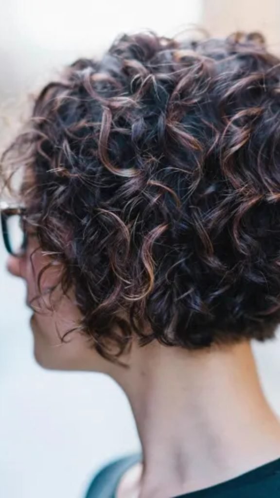 Professional Short Curly Bob