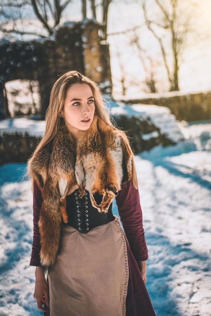 Winter Sun Cascade Hairstyle