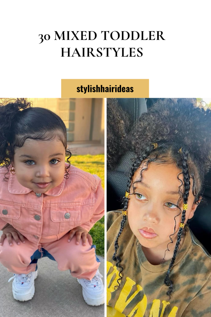 30 Mixed Toddler Hairstyle Ideas