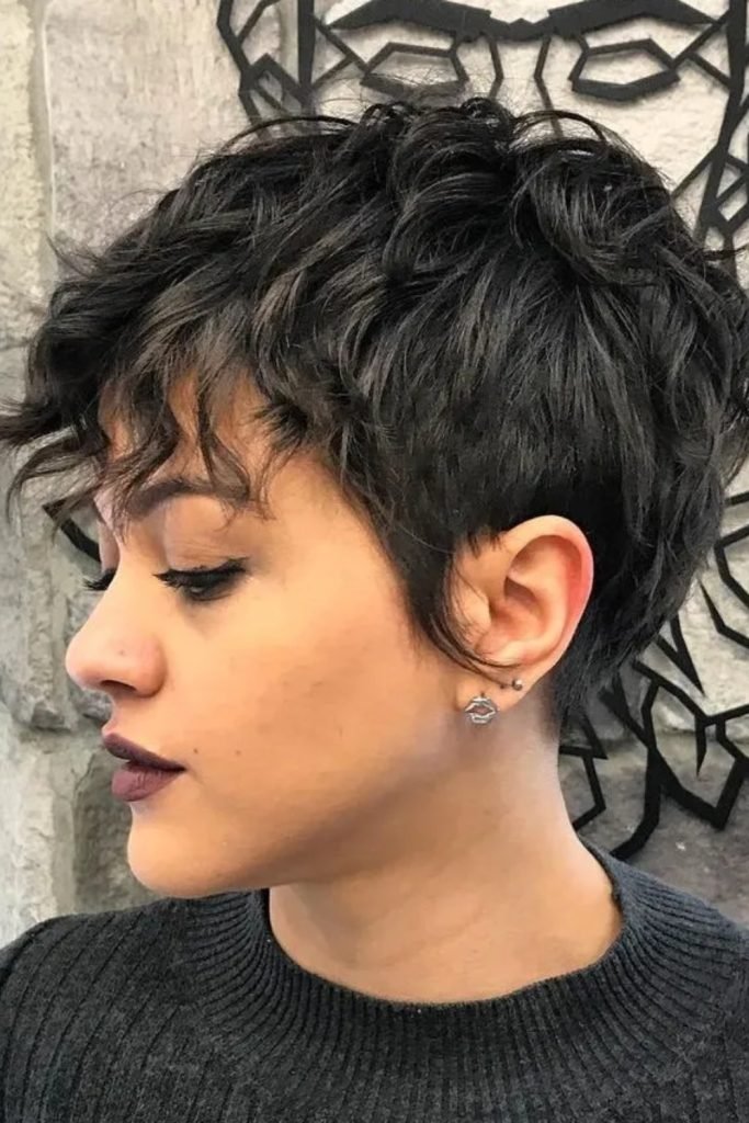 Pixie with Long Sideburns
