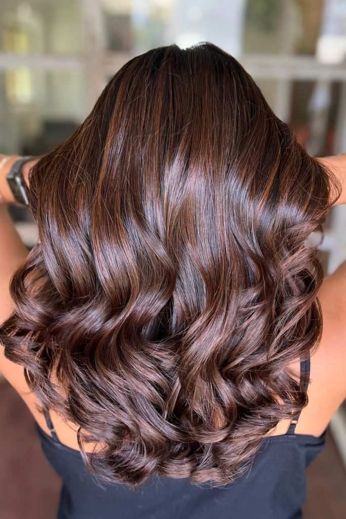 Warm Auburn Waves