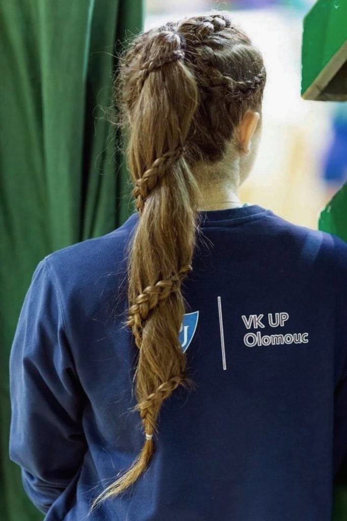 Braided Cascade Ponytail