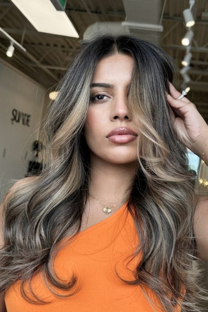 32. Sun-Kissed Sombre Hair Color