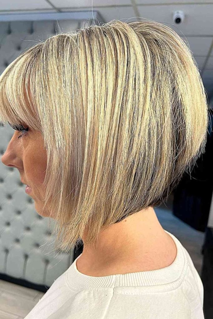 Bob with Fringe Hairstyle