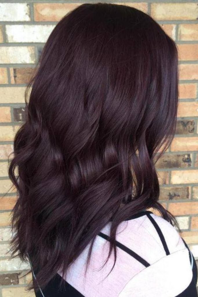 Chocolate Cherry Hair Color