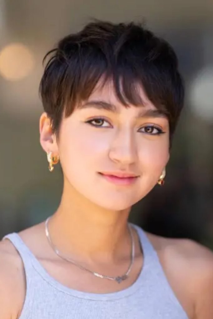 Pixie Haircut for Round Faces