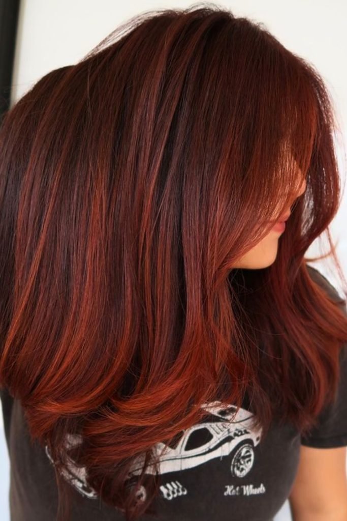Radiant Auburn Layers