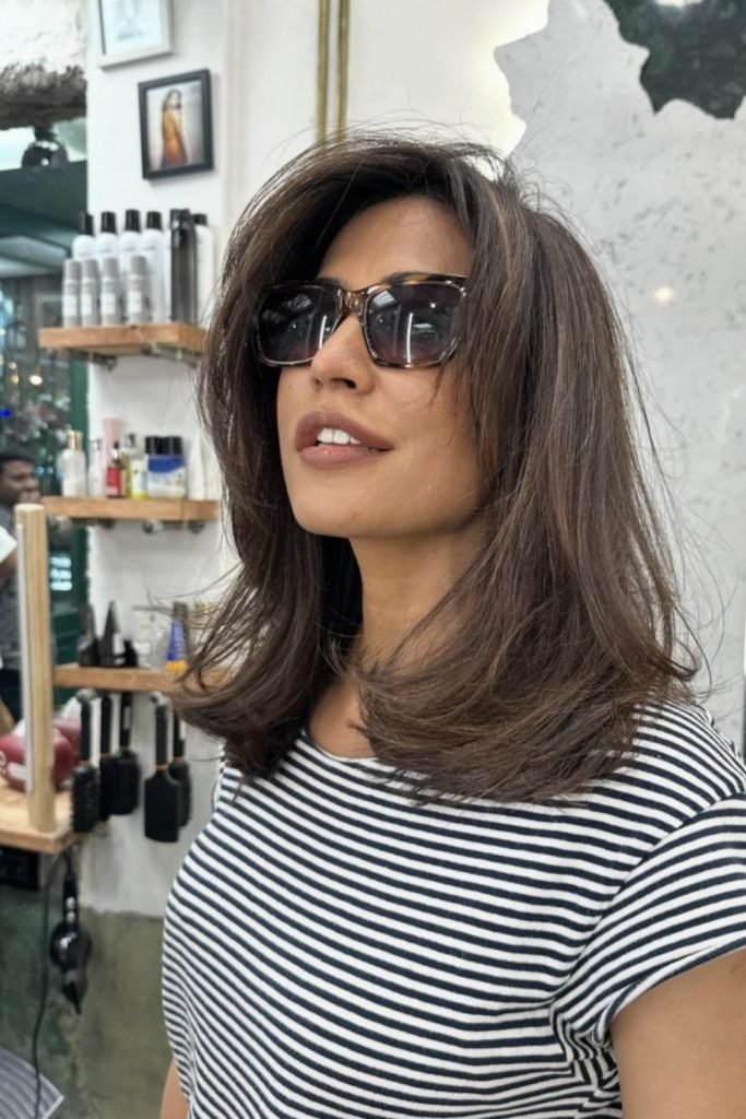 Sleek Urban Layers Hairstyle