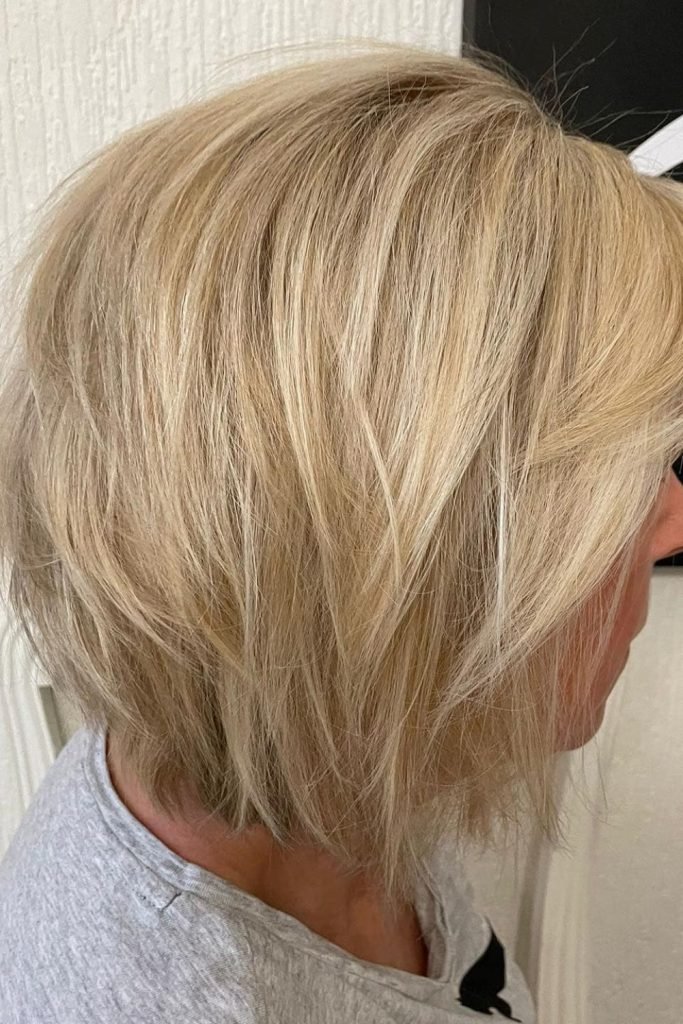 Choppy Bob for Fine Hair