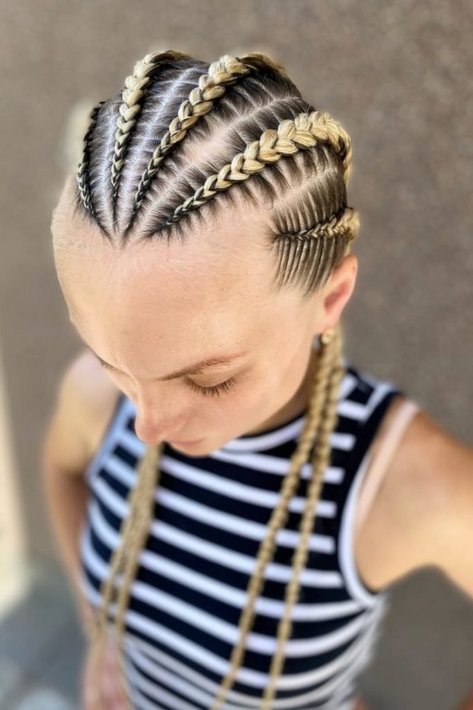 34. Serpentine Elegance - Elegant Braided Hairstyle
