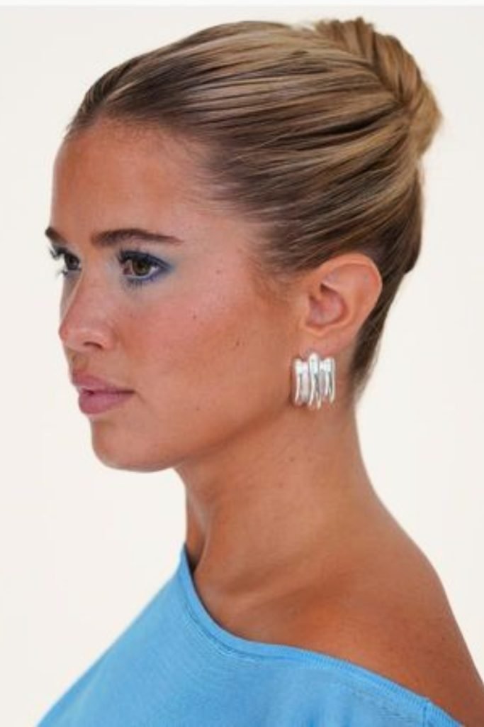 Sleek French Twist Hairstyle