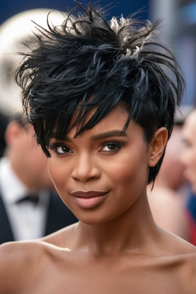 Messy Textured Pixie Haircut