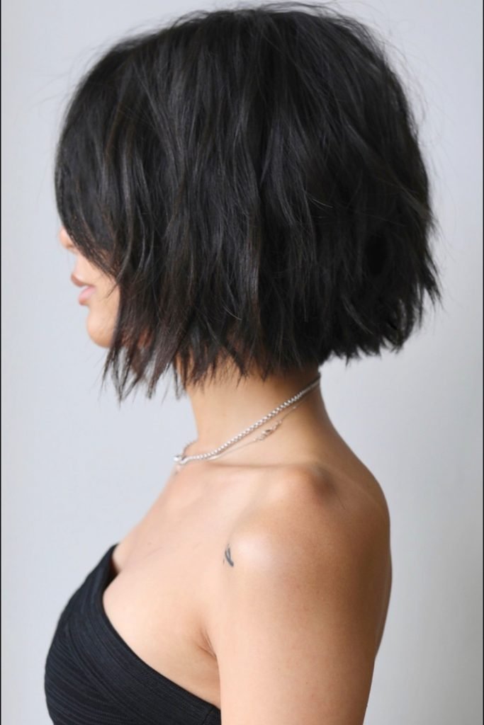 Textured Blonde Layers Hairstyle