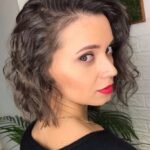35. Wavy Medium Textured Bob