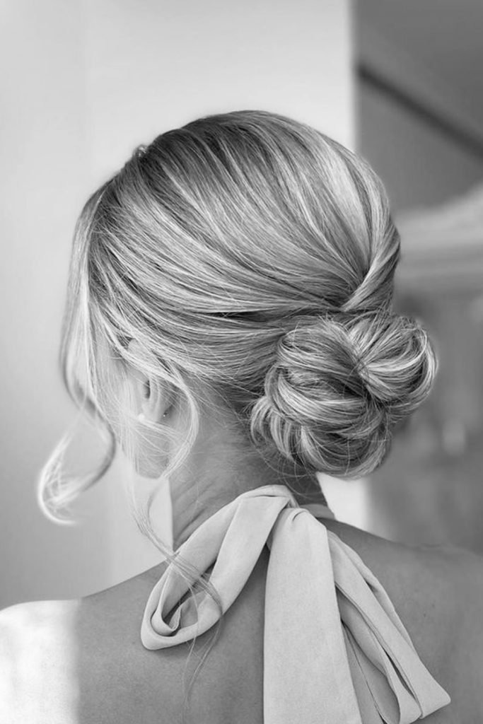 Twisted Rope Bun Hairstyle