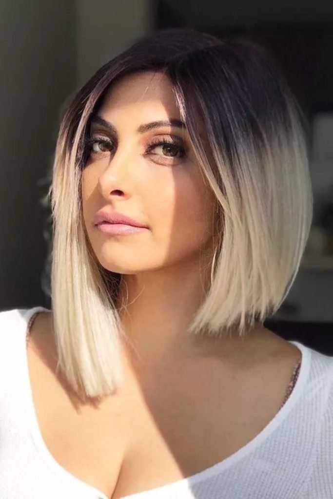 Asymmetrical Bob Haircut
