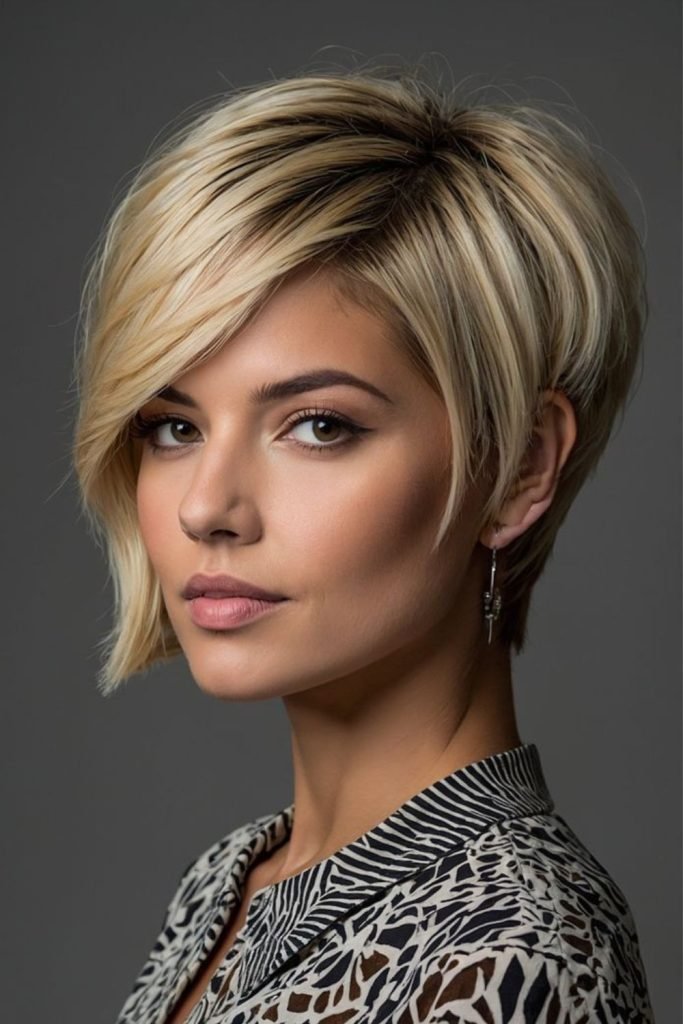 4. Asymmetrical Cut
