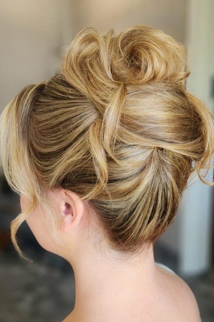 High Volume French Twist Hairstyle