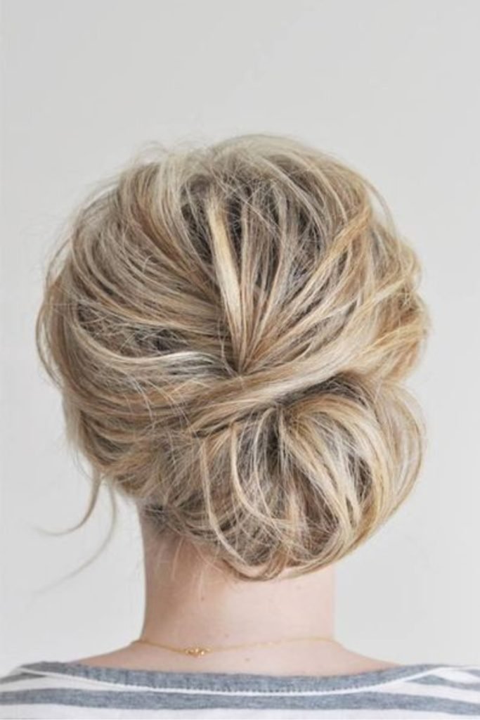 One-Minute Braided Chignon Tutorial
