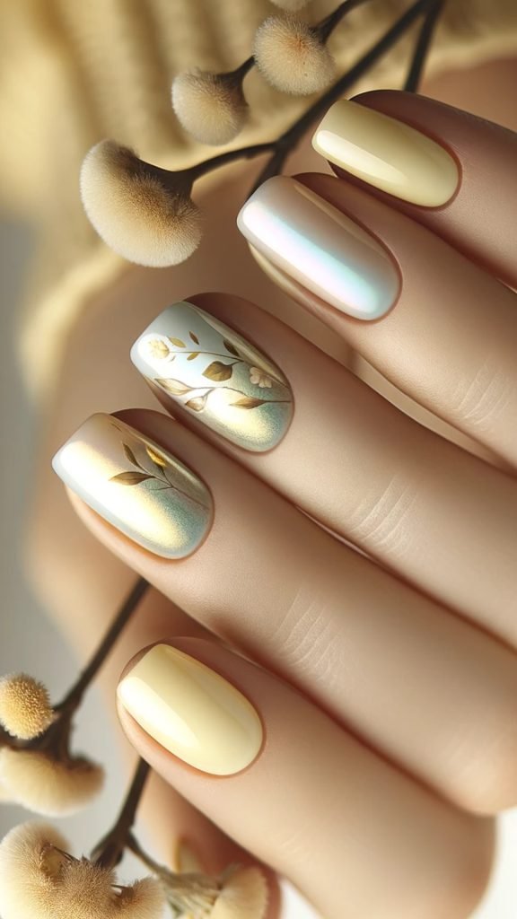 Sorbet Delight Nail Art