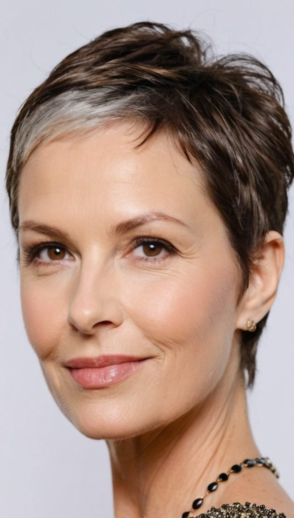 Short Pixie Haircut for Thinning Hair