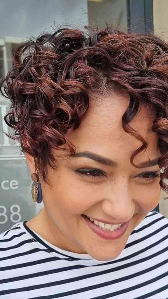 Voluminous Natural Pixie Cut