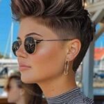 40. Edgy Undercut with Voluminous Top