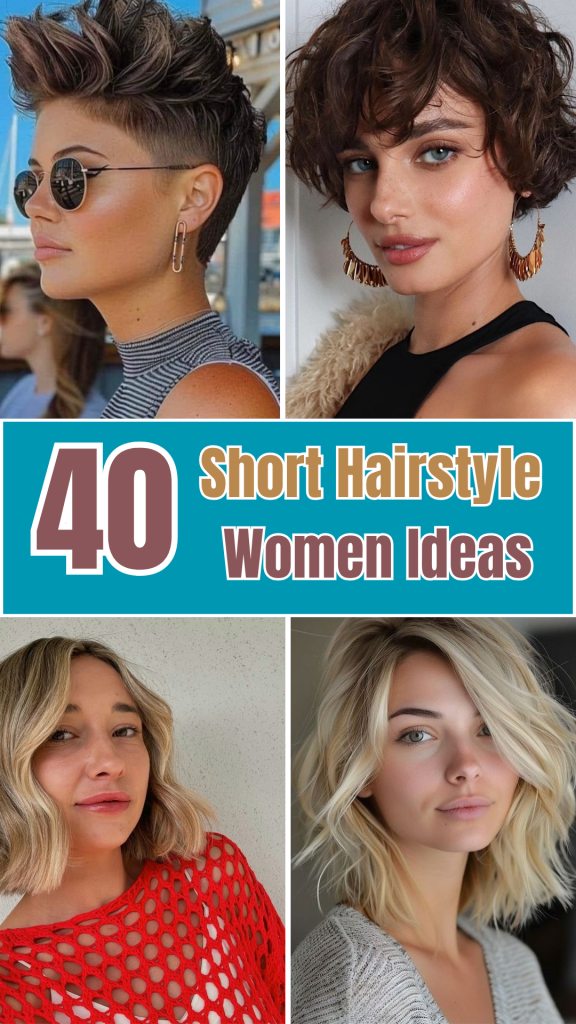 40 Short Hairstyle Ideas for Women