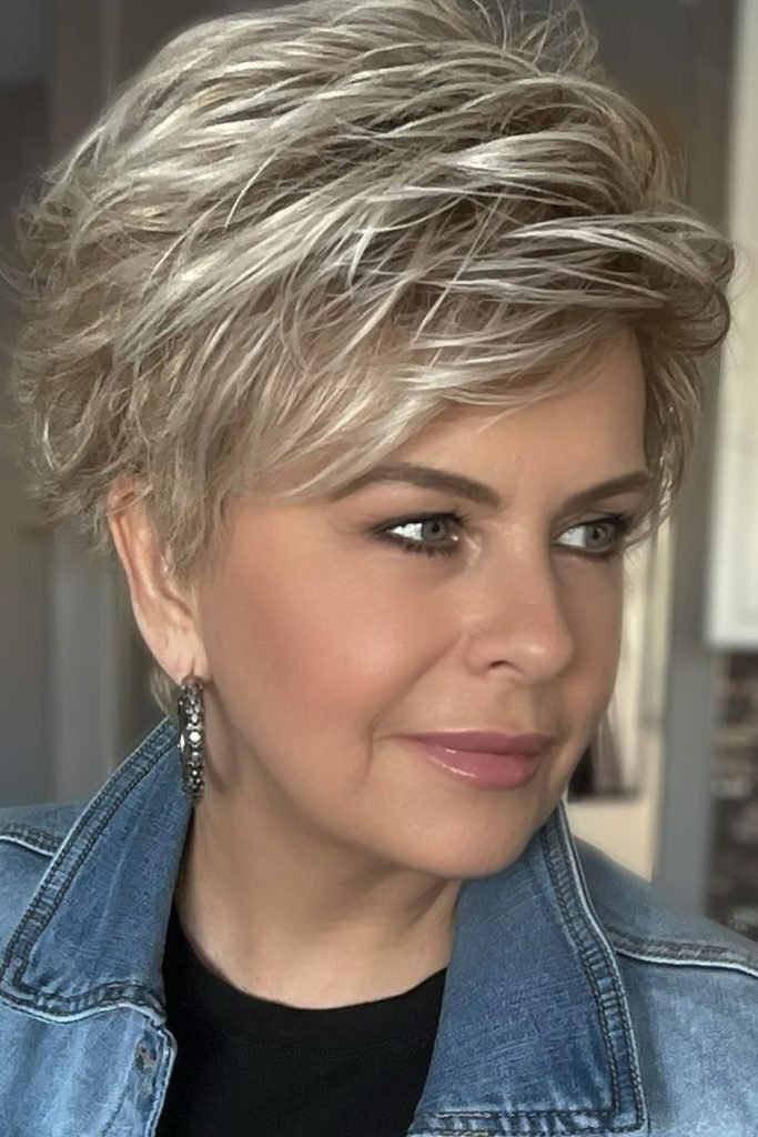 Shaggy Layered Pixie