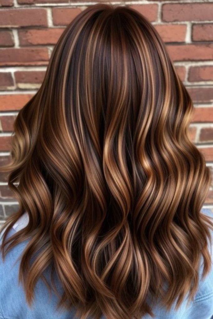Dark Caramel Balayage Hair